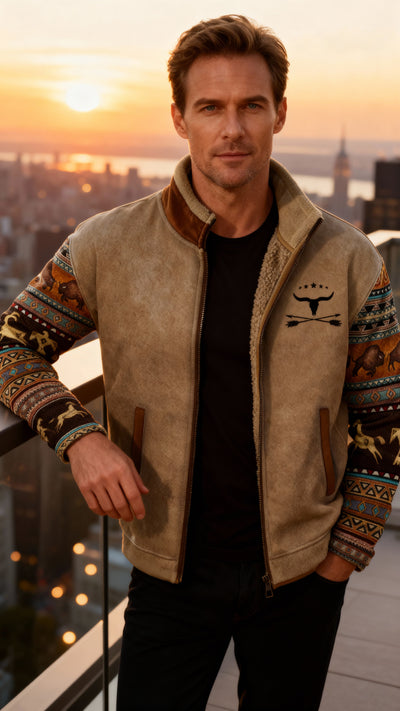 Buffalo™ | Casaco casual de lã com forro térmico