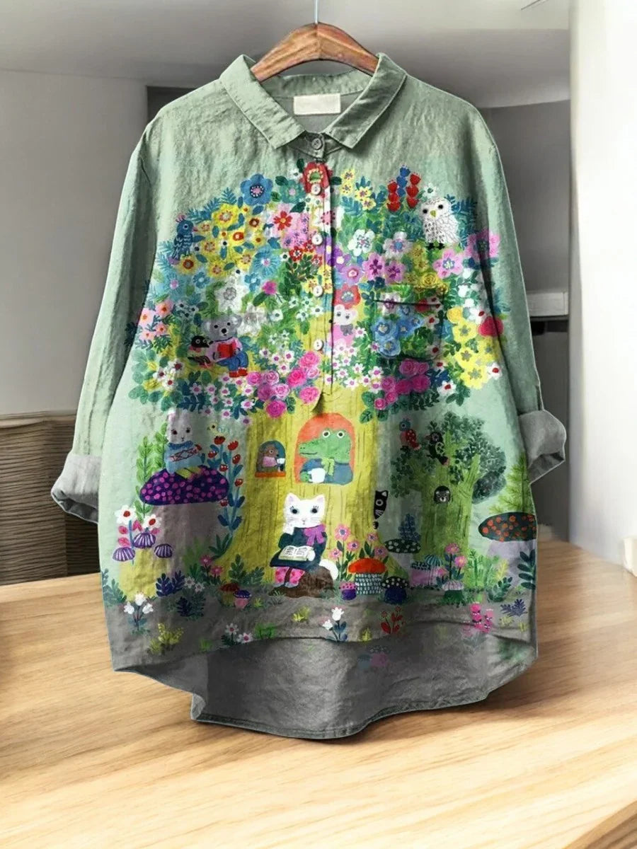 Ottilie | Blusas florais clássicas