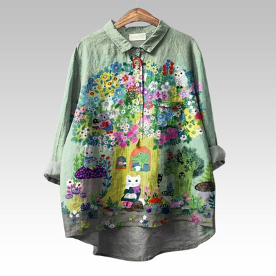 Ottilie | Blusas florais clássicas