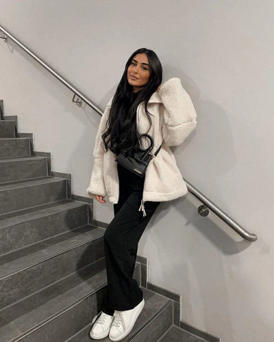 Anastasia | Jaqueta de inverno macia e quente