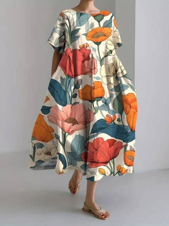 Sophia - Vestido feminino casual e elegante