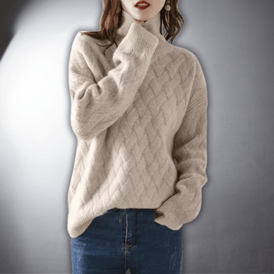 Lavinia | Suéter oversized de cashmere de alta qualidade