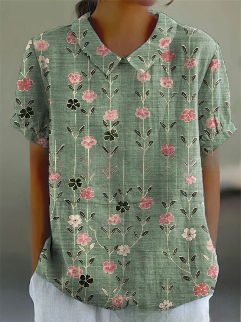 Ragnhild™ | Camisa Floral