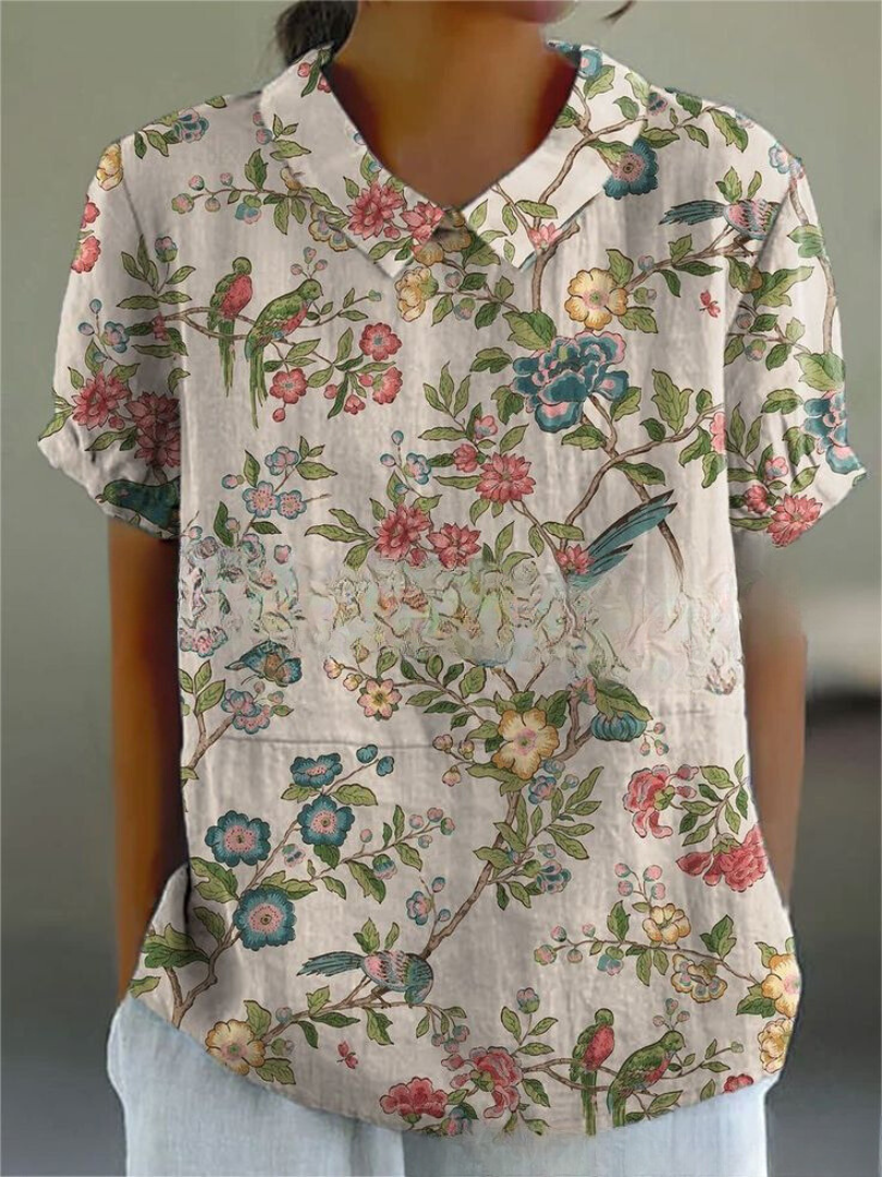 Ragnhild™ | Camisa Floral
