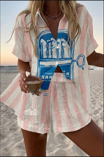 Jorelle™ | Conjunto curto leve para o verão