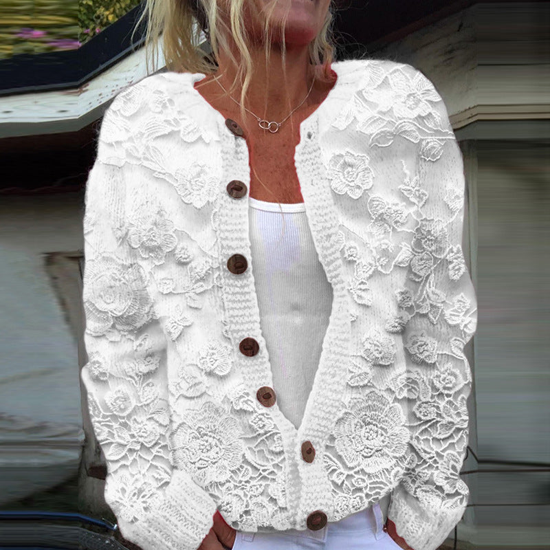 Zita™ | CARDIGAN FLORAL ELEGANTE