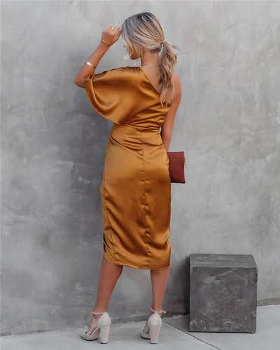Élise | Vestido de festa de seda luxuoso