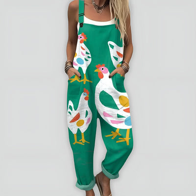 Anja™ - Macacão confortável e estiloso com caimento solto