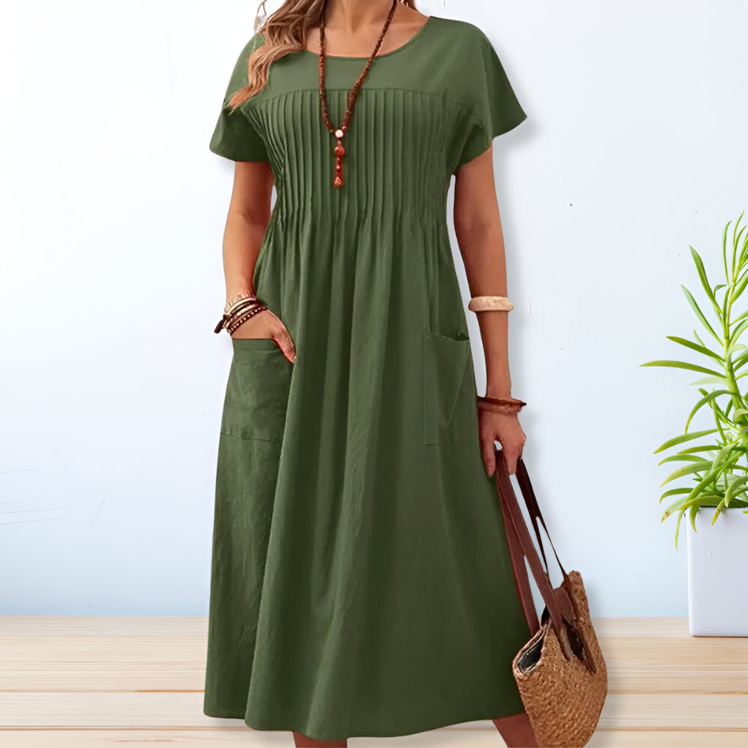Leona | Vestido Relaxed Fit para o Dia