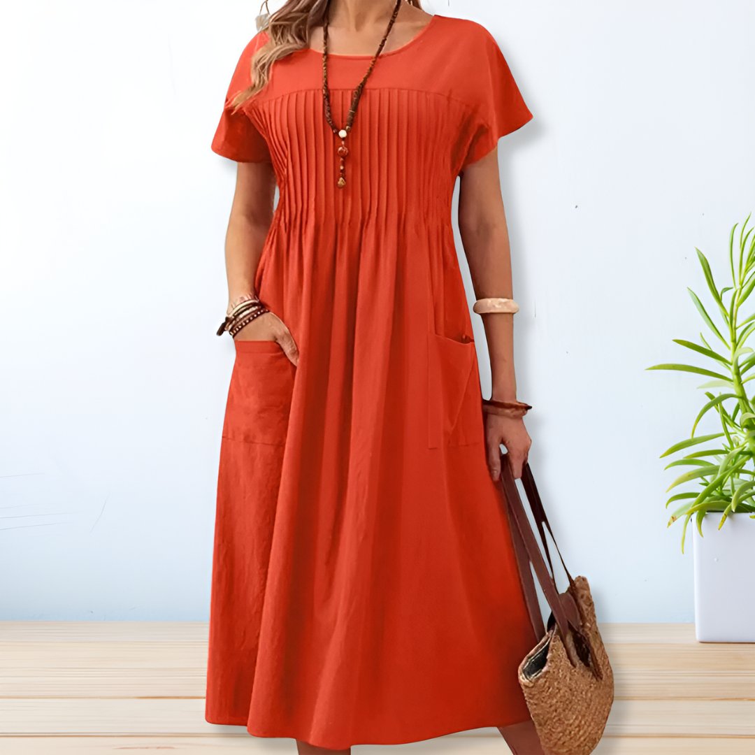 Leona | Vestido Relaxed Fit para o Dia
