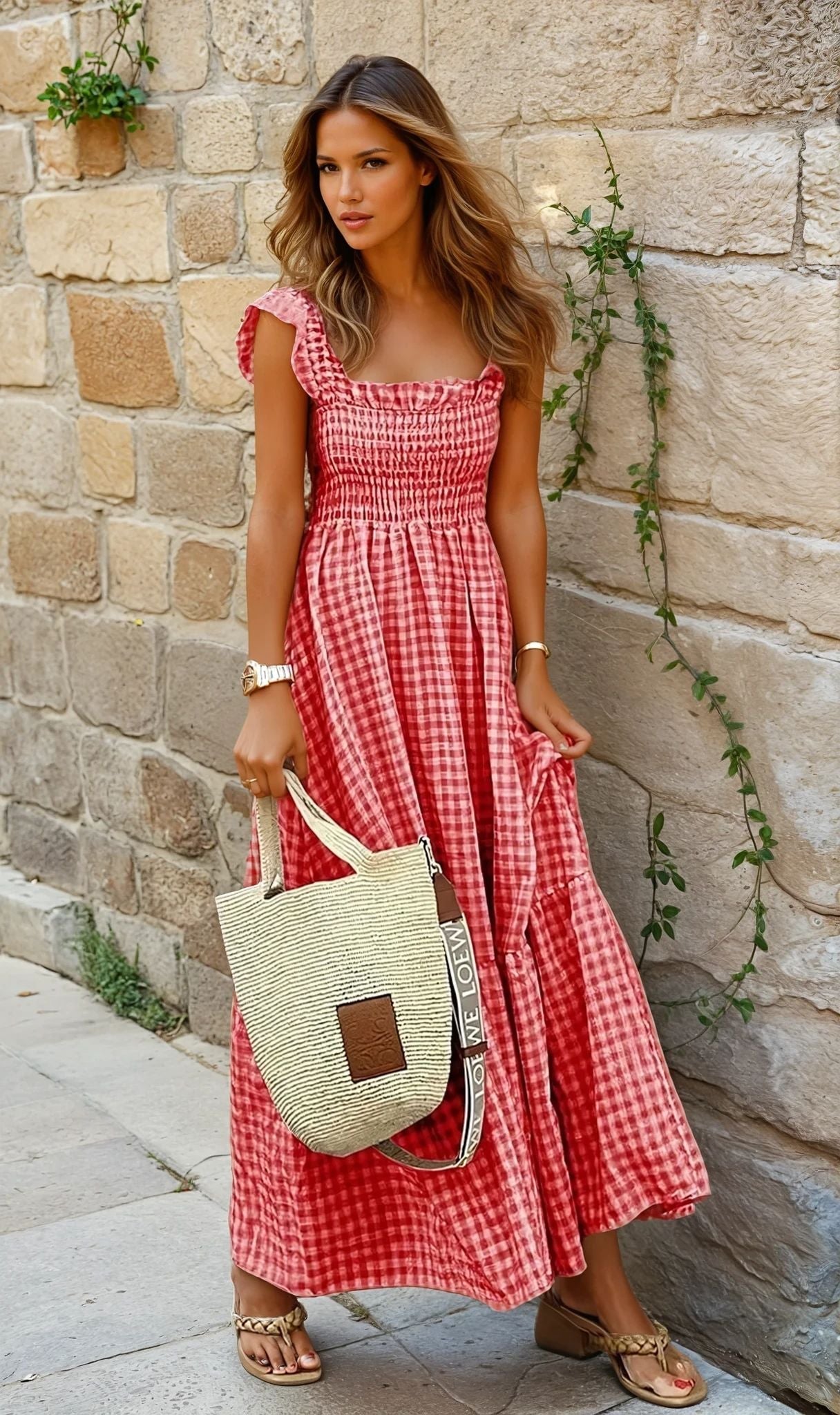 Ana - Vestido Xadrez