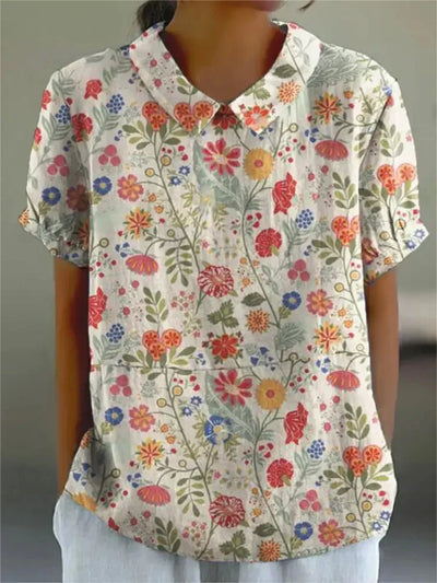 Ragnhild™ | Camisa Floral