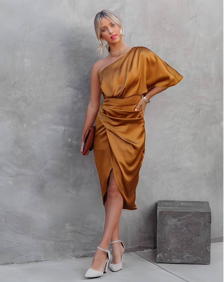 Élise | Vestido de festa de seda luxuoso