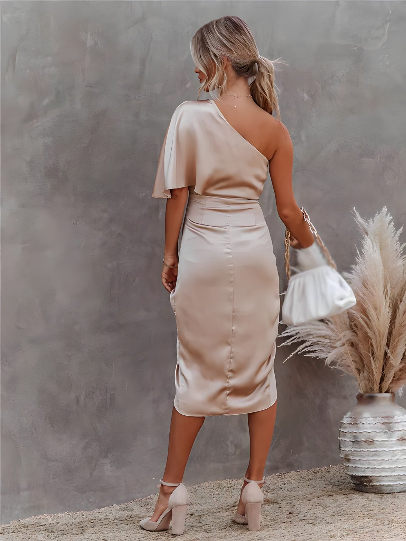 Élise | Vestido de festa de seda luxuoso