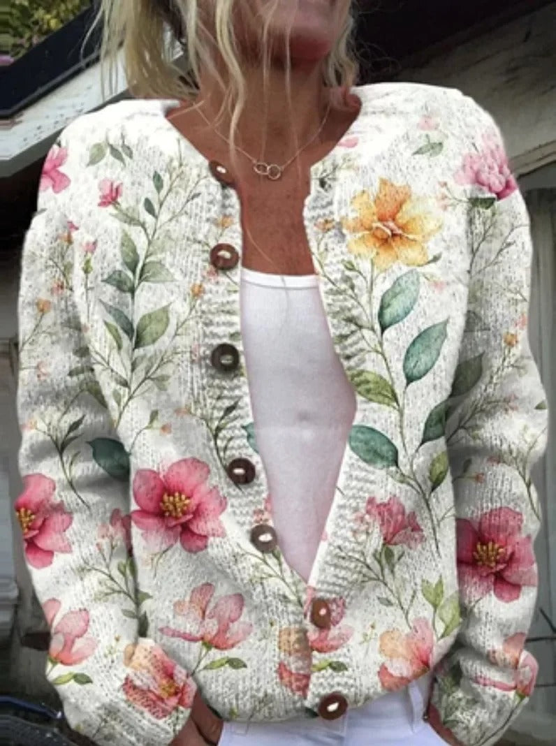 Zita™ | CARDIGAN FLORAL ELEGANTE